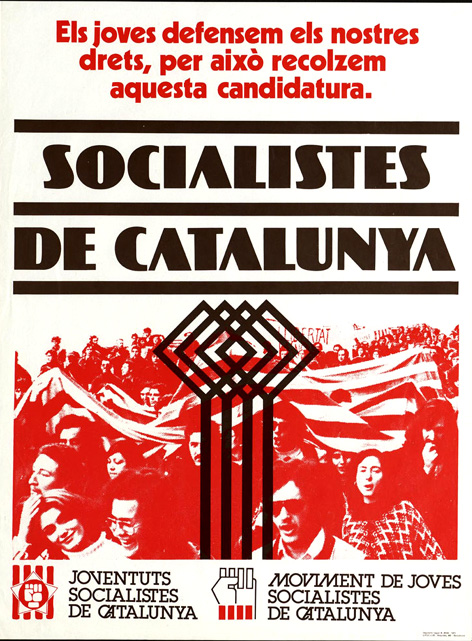 joves defensem els nostres drets, per això recolzem aquesta candidatura : Socialistes de Catalunya